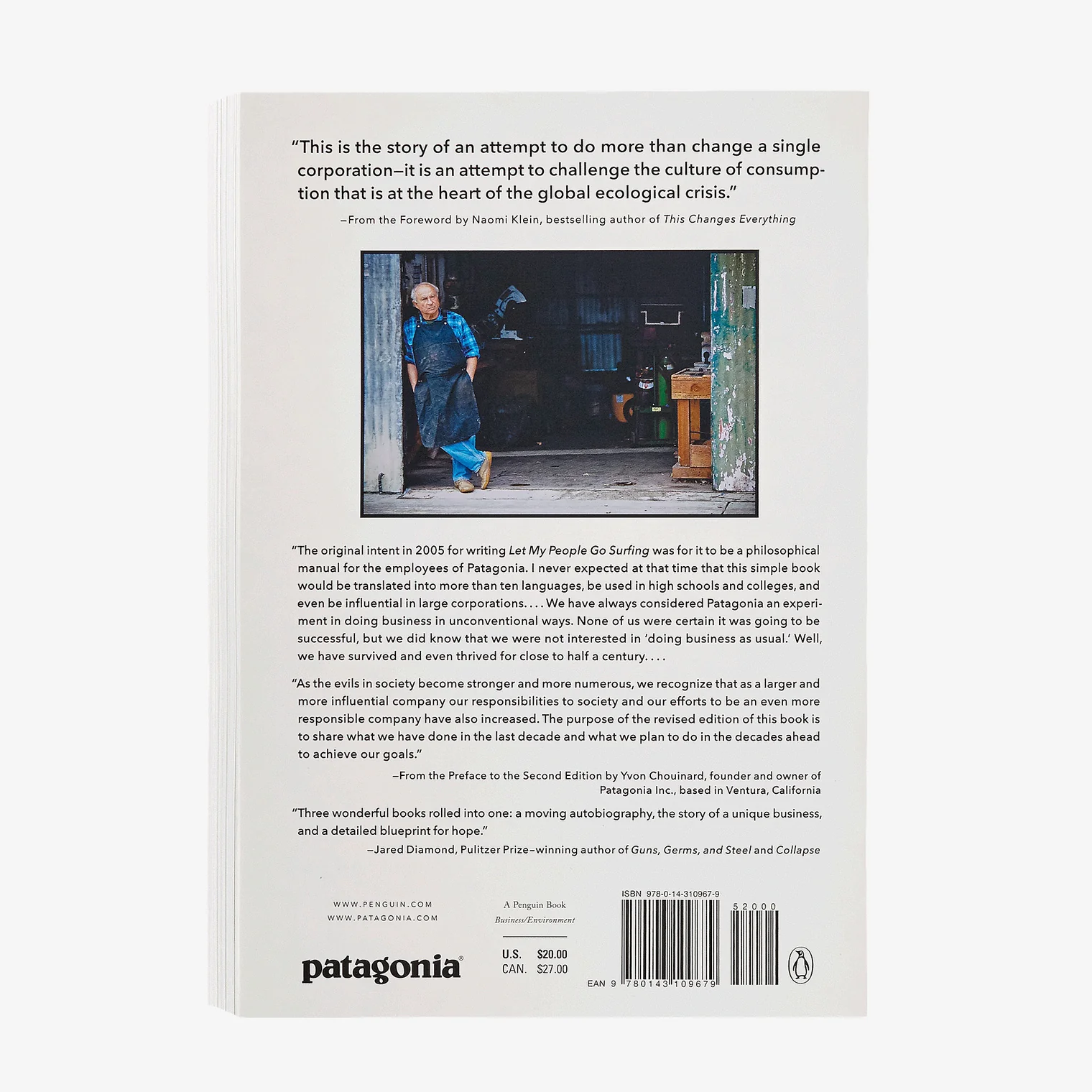 Let My People Go Surfing (Including 10 More Years of Business Unusual) by Yvon Chouinard (paperback book) - Image 7