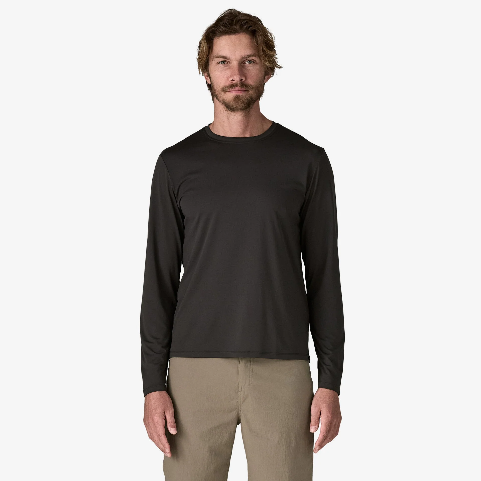 Men's Long-Sleeved CapileneĀ® Cool Daily Shirt - Image 2