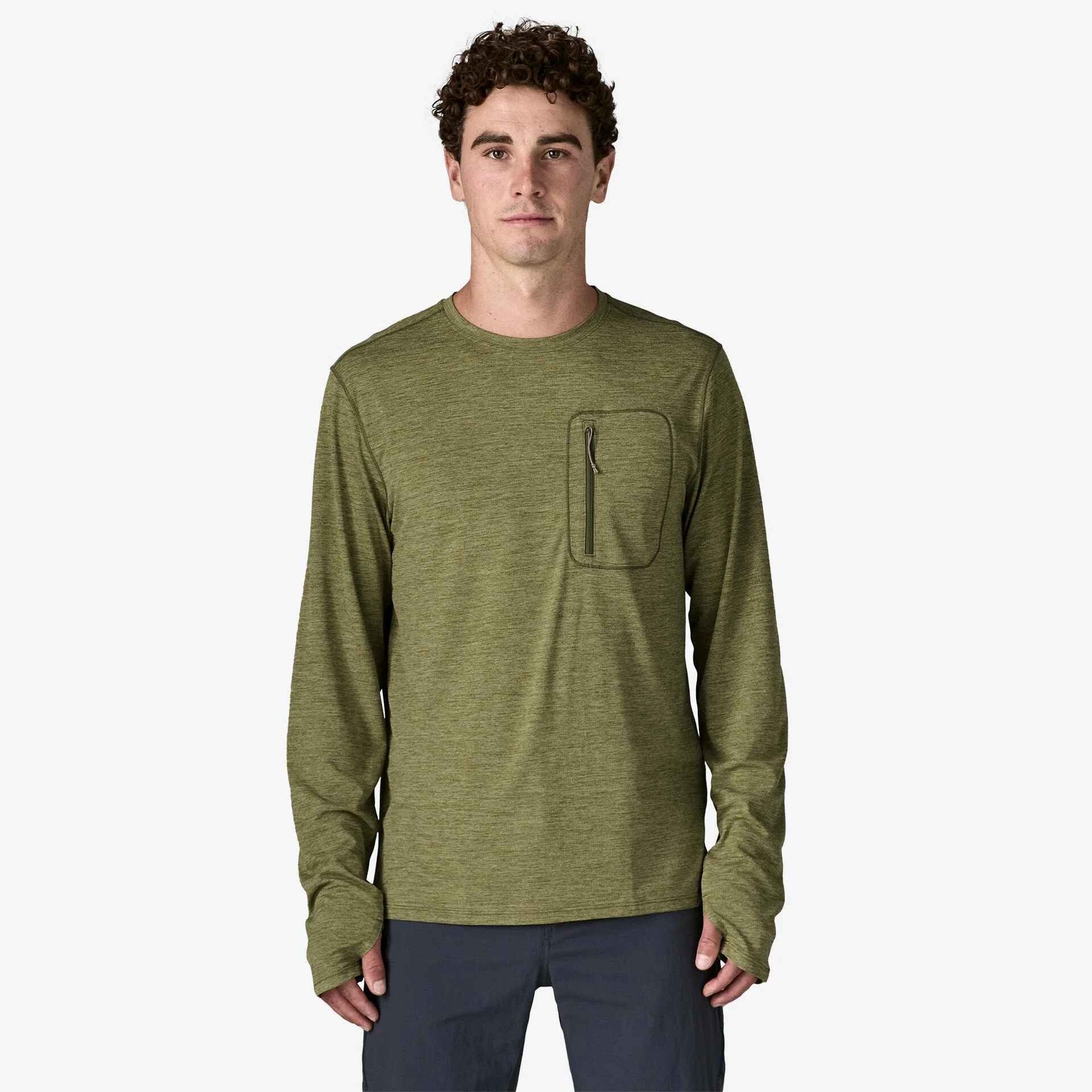Men’s Long-Sleeved Capilene® Cool Sun Shirt - Image 2