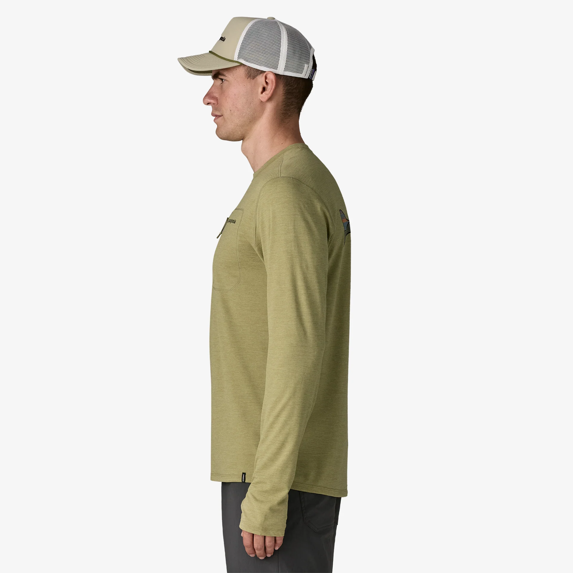 Men’s Long-Sleeved Capilene® Cool Sun Shirt - Fitz Roy Trout - Image 5