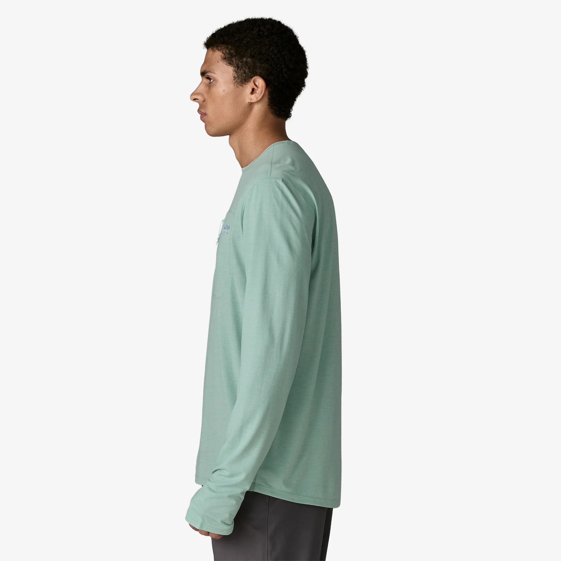 Men’s Long-Sleeved Capilene® Cool Sun Shirt - Water People Banner - Image 5