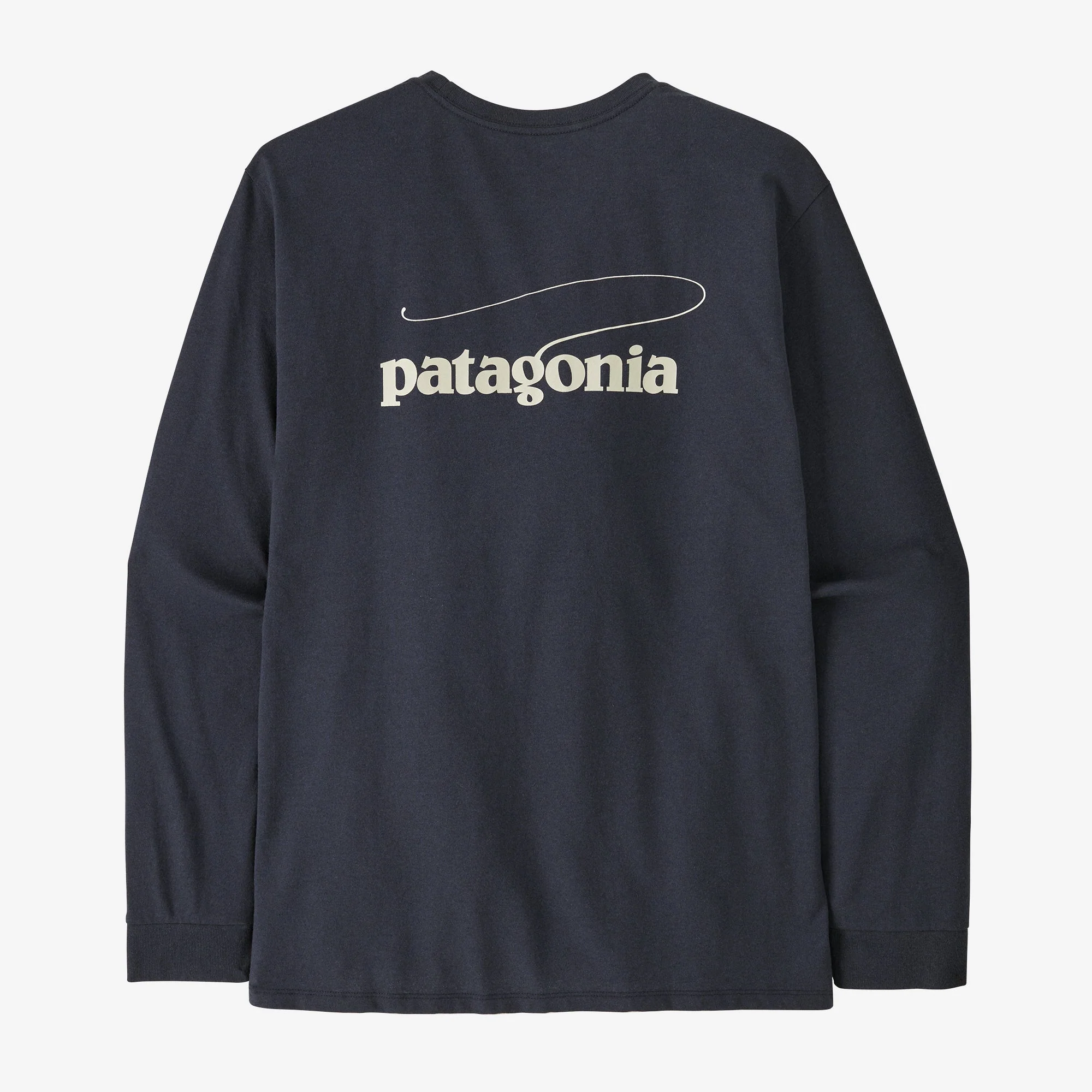 Men's Long-Sleeved Casting Logo Responsibili-TeeĀ®