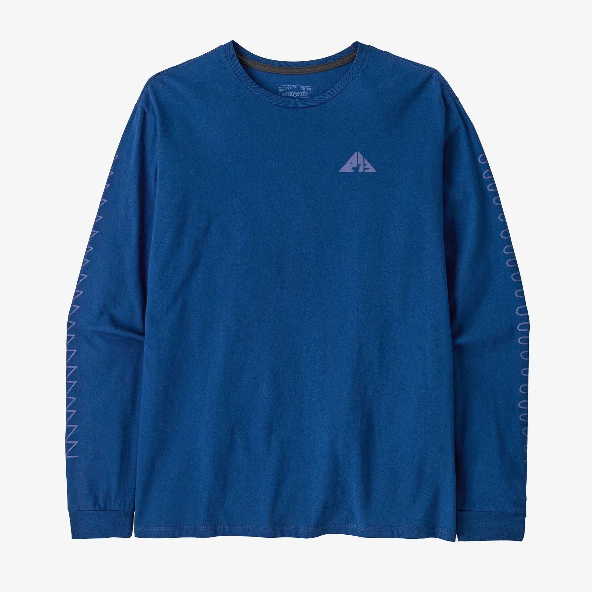 Men's Long-Sleeved Driftways Organic T-Shirt - Image 4