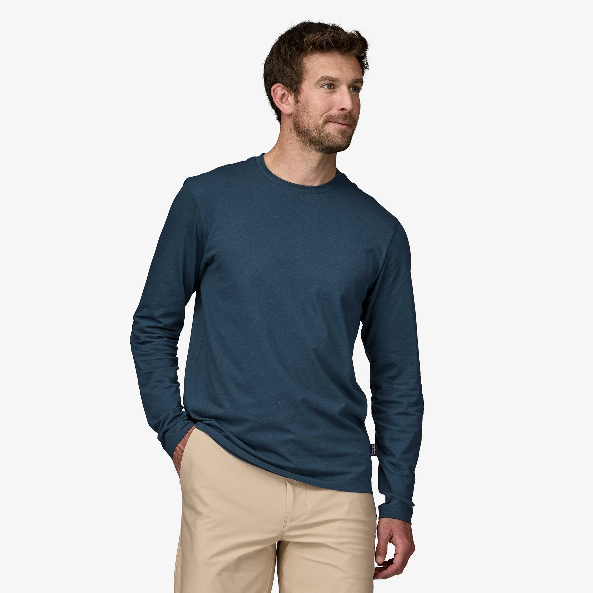 Men's Long-Sleeved Essential Tee - Image 5