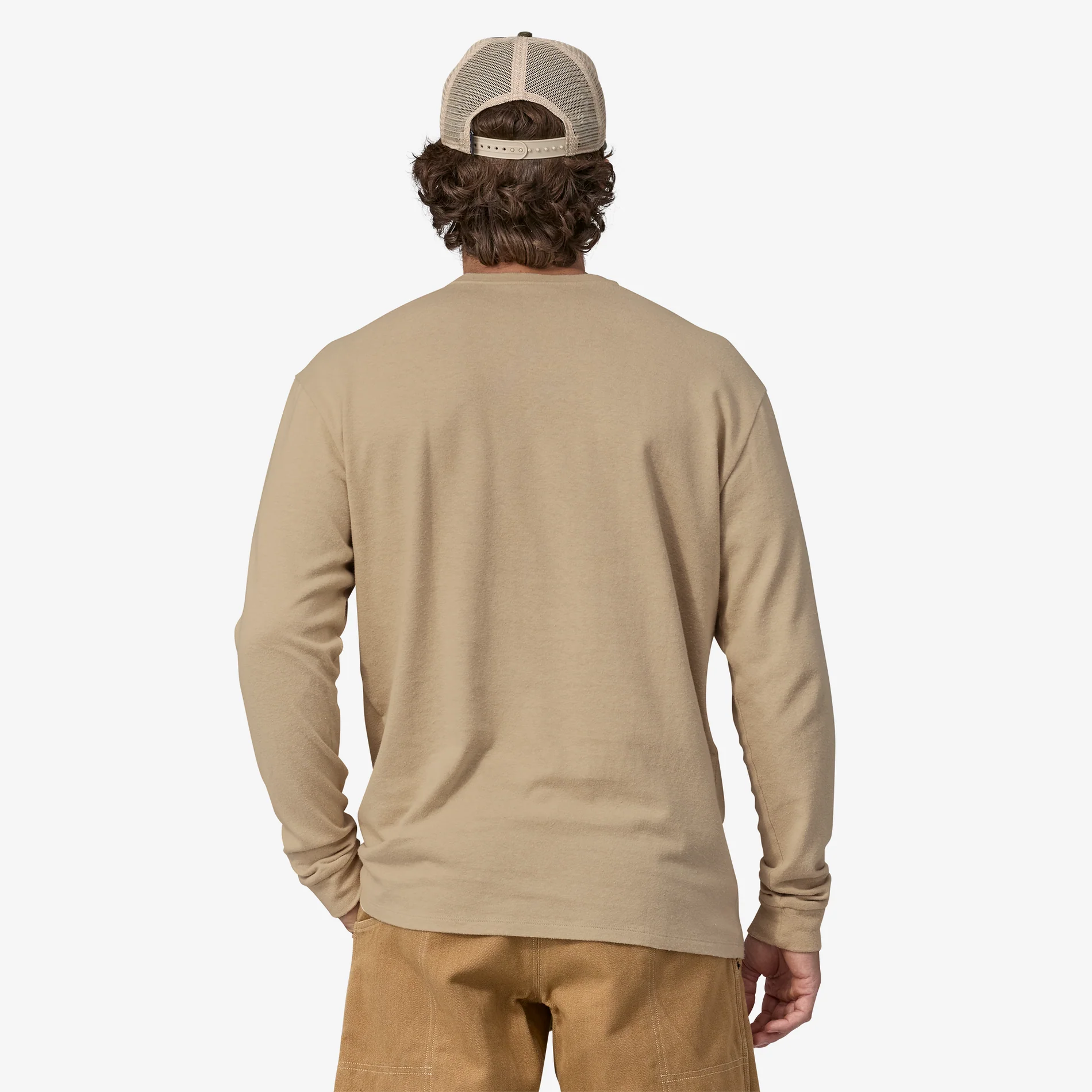 Men's Long-Sleeved Work Pocket T-Shirt - Image 3