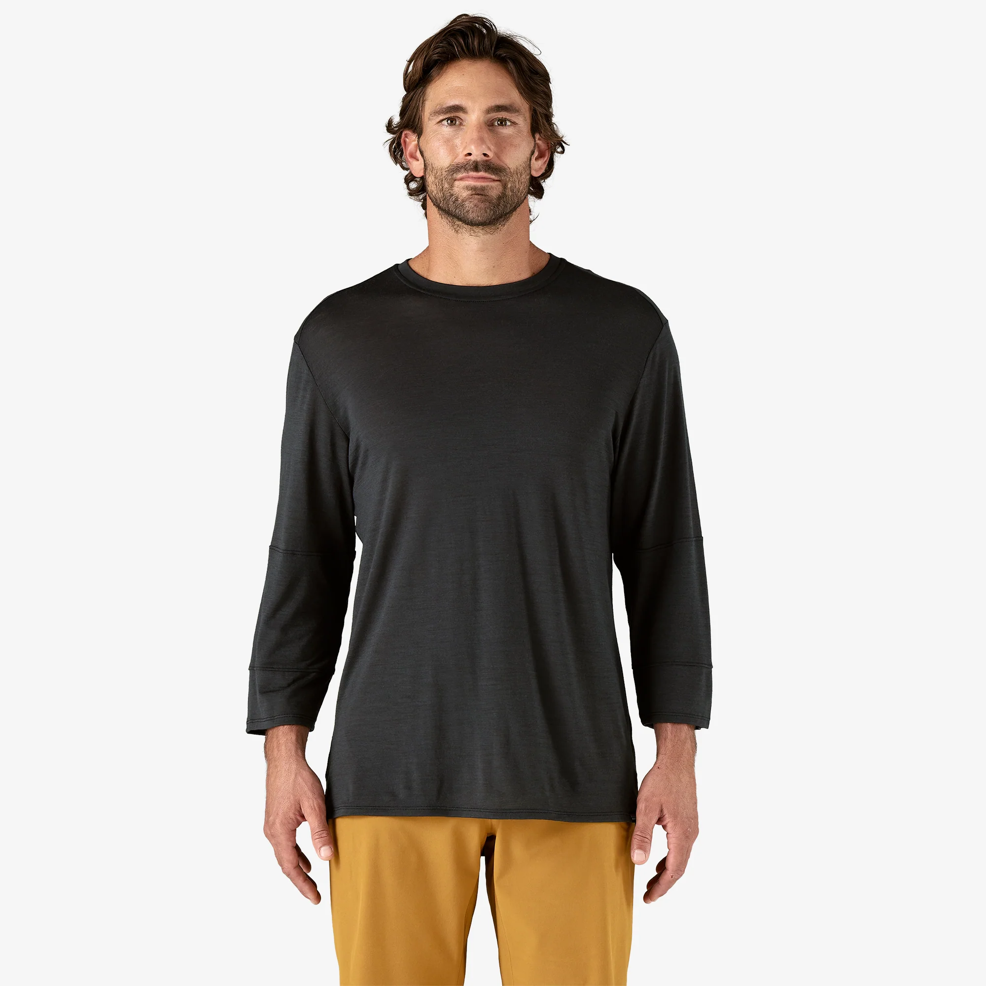 Men's Merino Blend 3/4-Sleeved Bike Jersey - Image 4