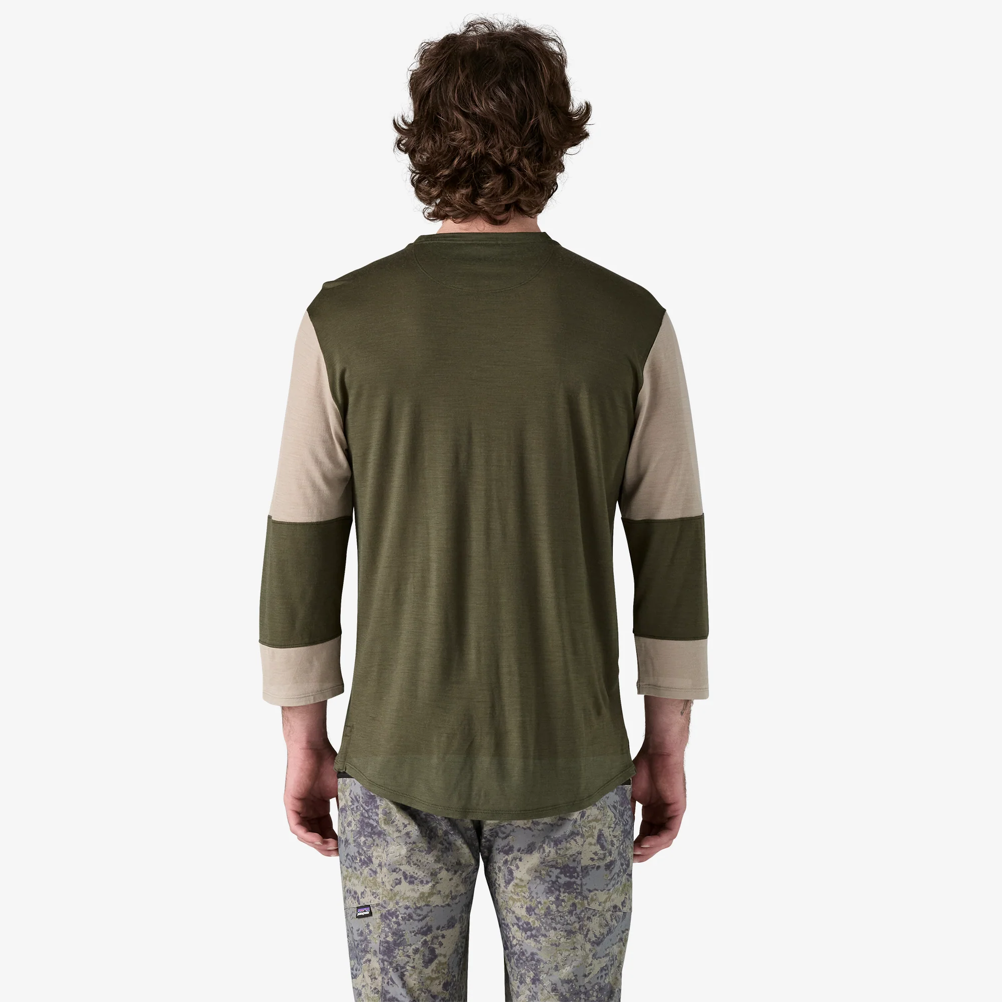 Men's Merino Blend 3/4-Sleeved Bike Jersey - Image 3