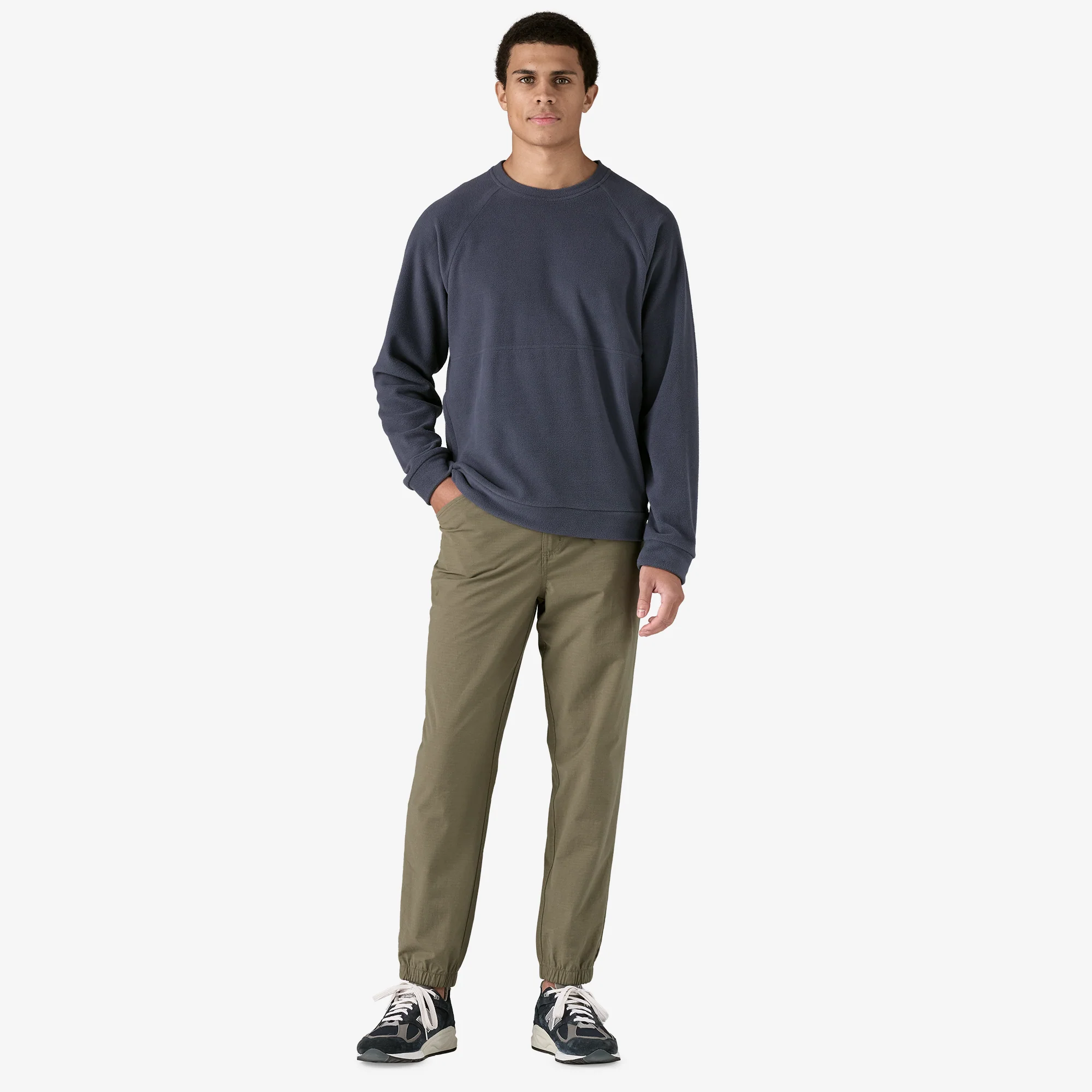 Men's Micro D® Fleece Crewneck - Image 4