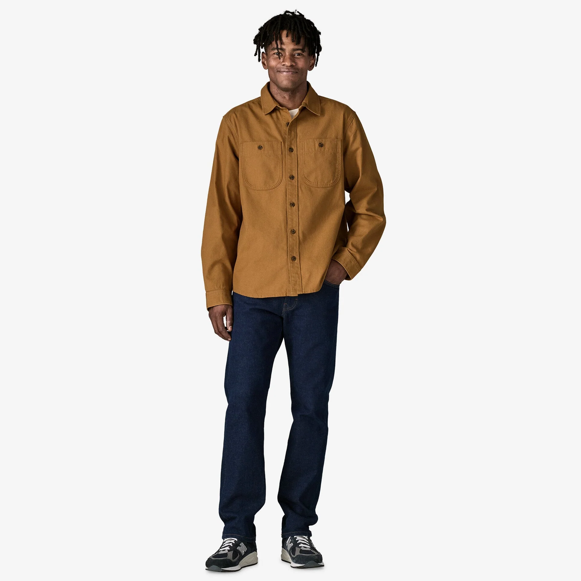 Men's Point Reyes Canvas Shirt - Image 4