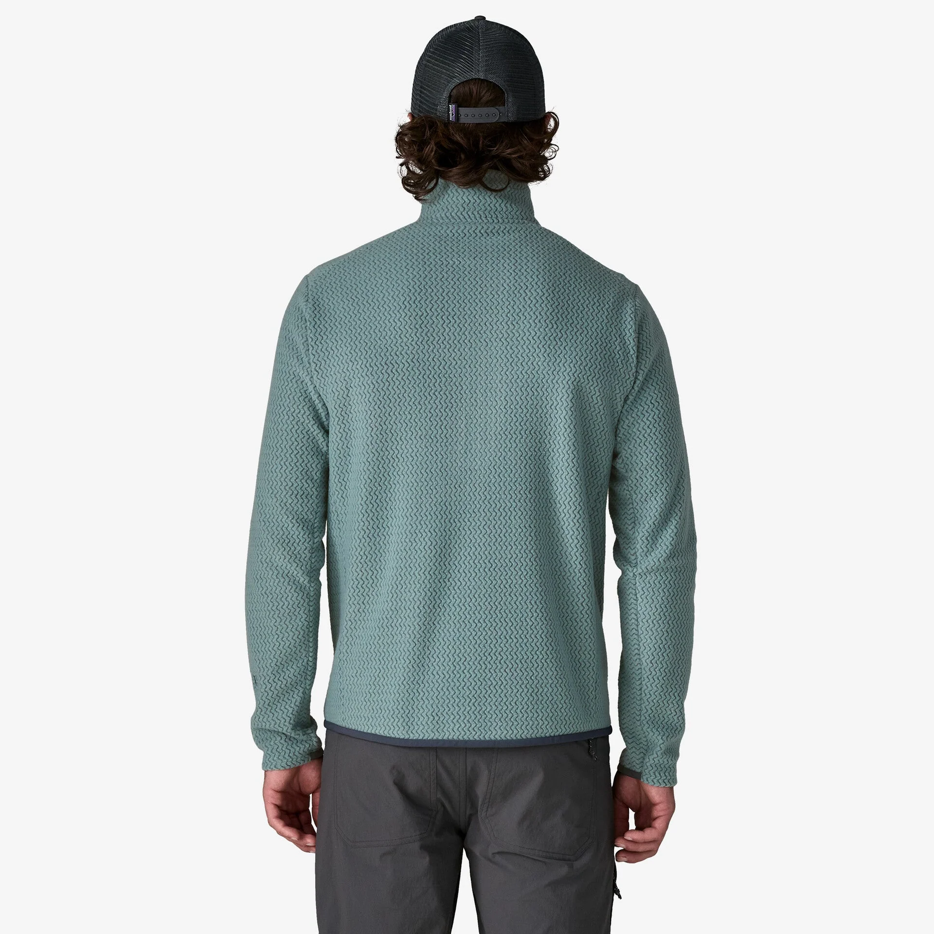 Men's R1® Air Fleece Zip-Neck - Image 3