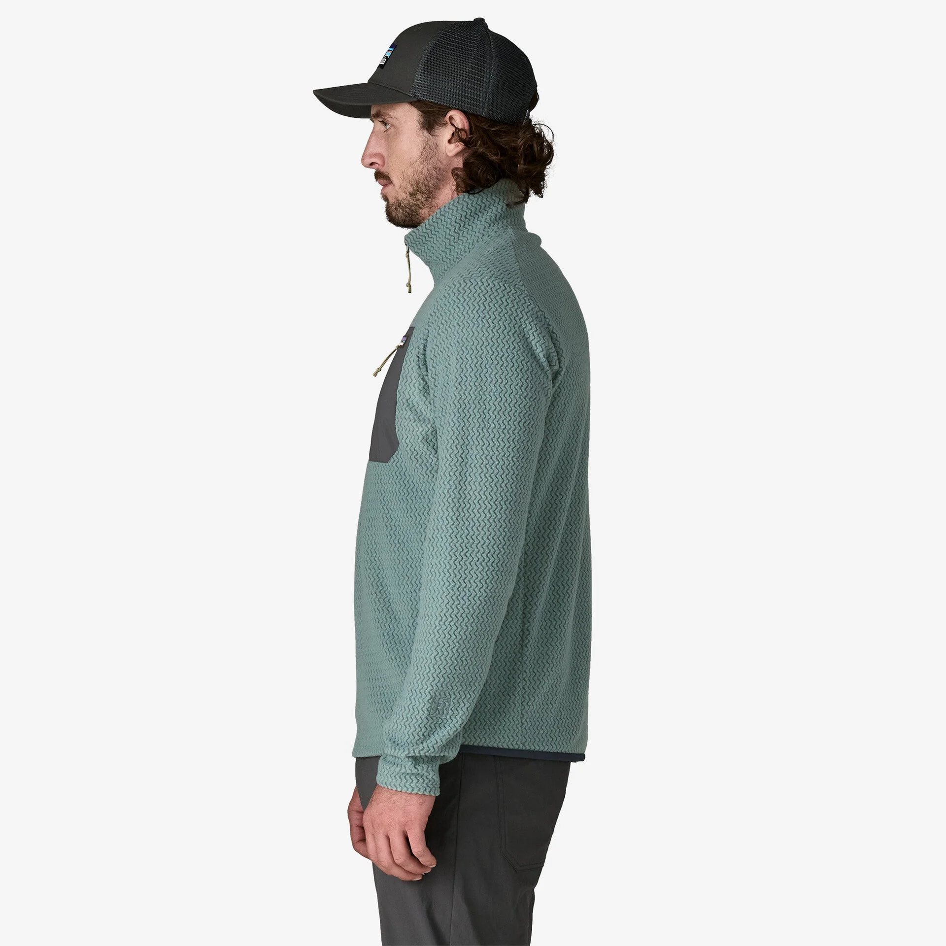 Men's R1® Air Fleece Zip-Neck - Image 5