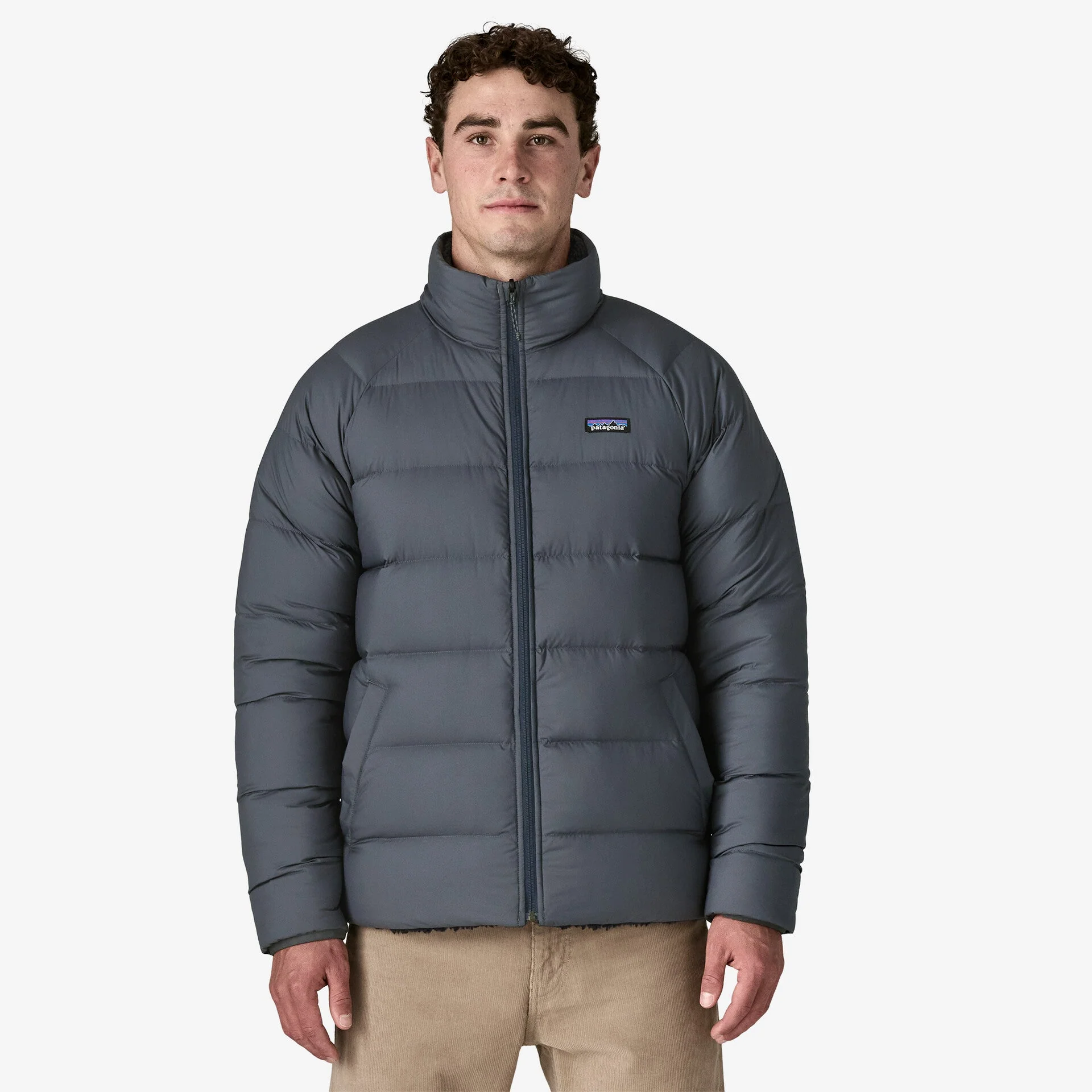 Men's Reversible Silent Down Jacket - Image 2