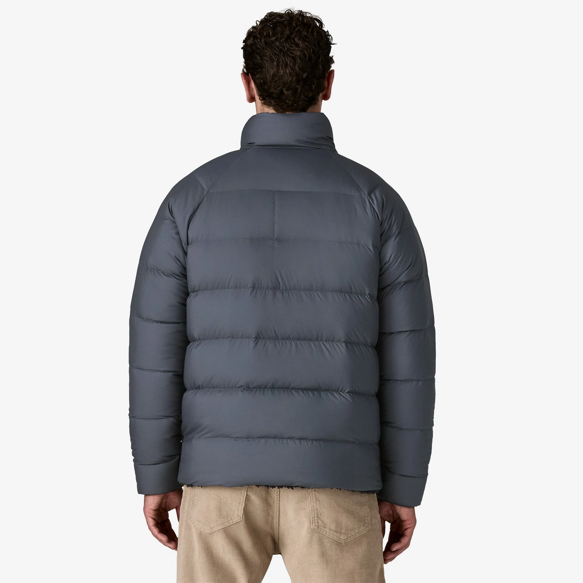 Men's Reversible Silent Down Jacket - Image 3