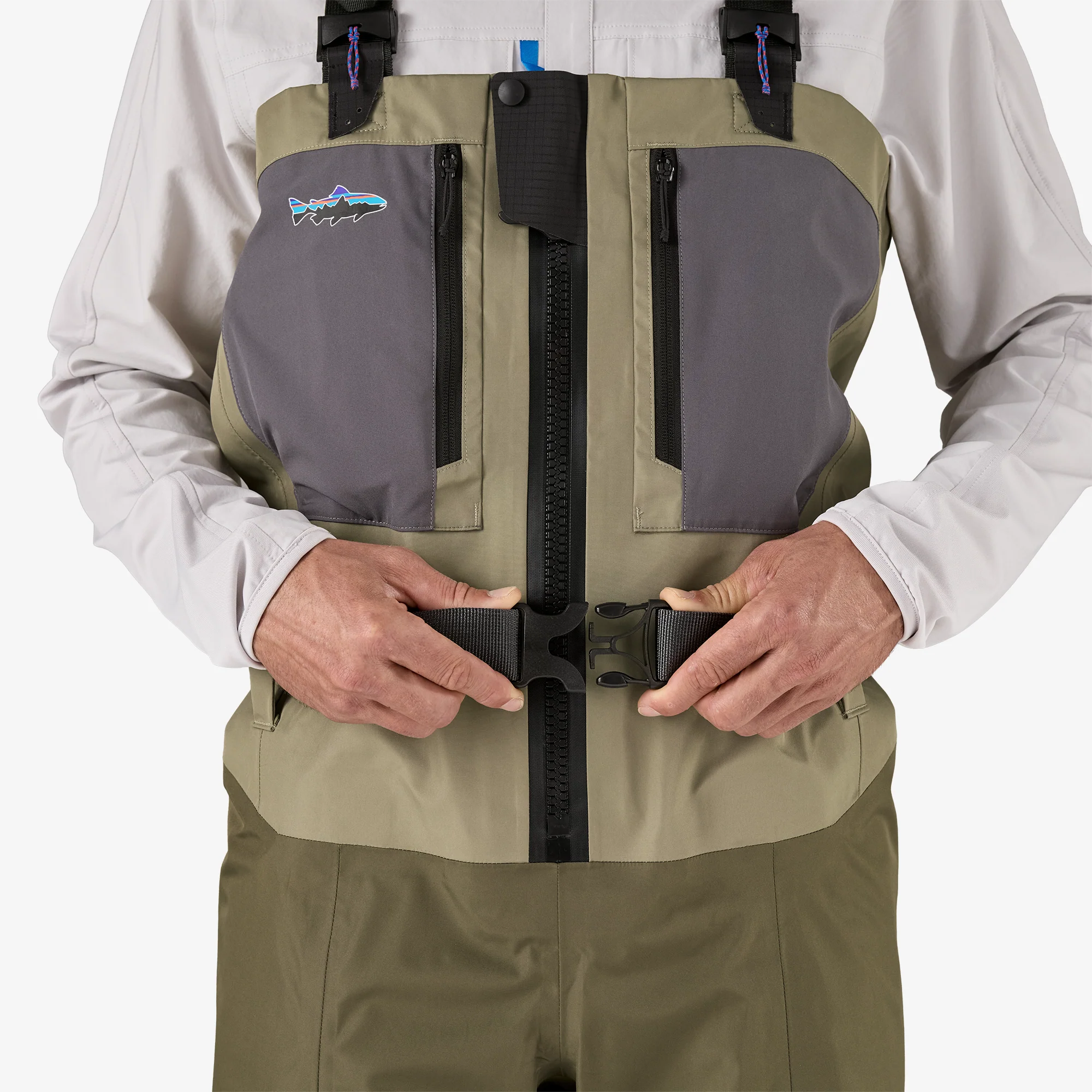 Men's Swiftcurrent® Traverse Zip-Front Waders - Image 10