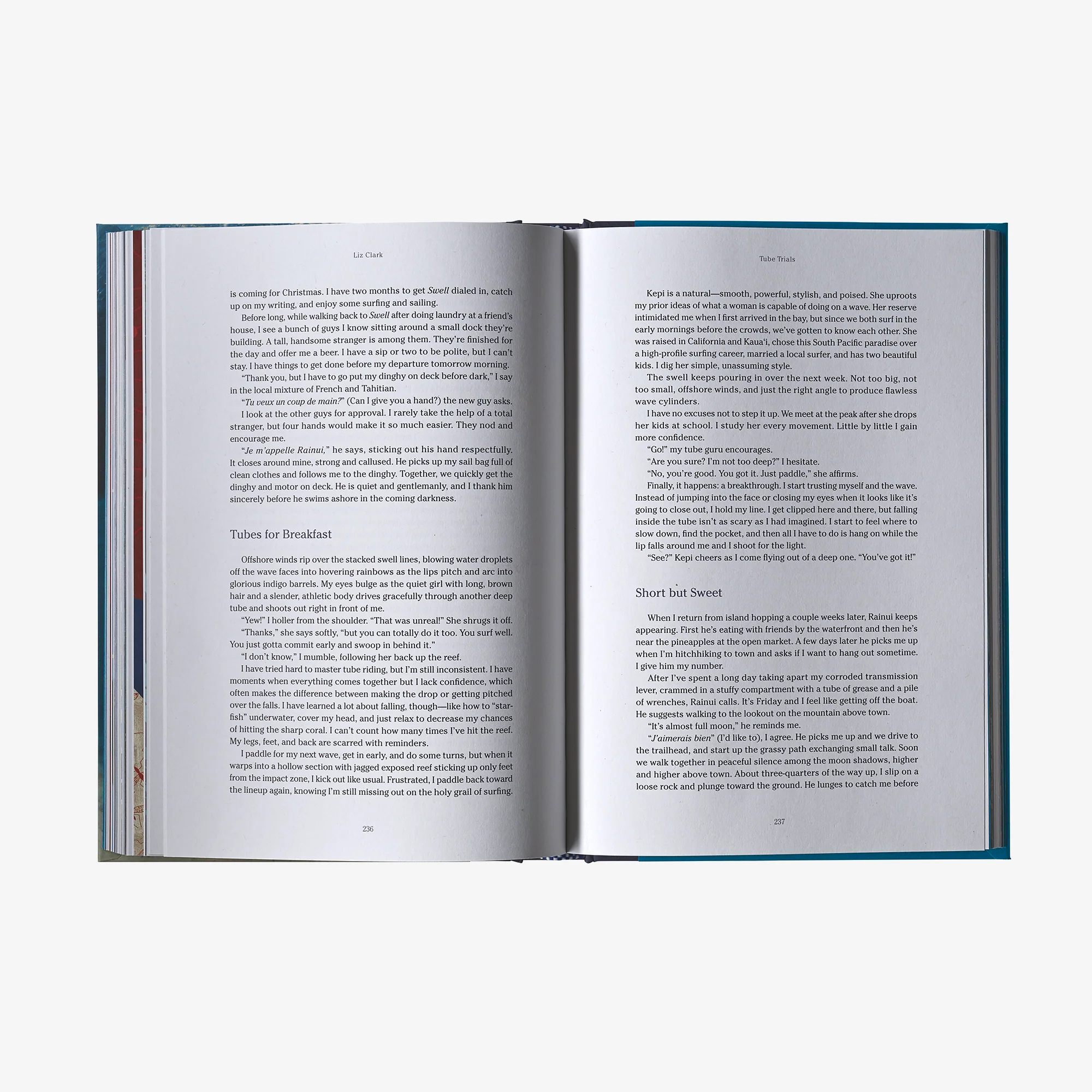 Swell: A Sailing Surfer’s Voyage of Awakening by Captain Liz Clark (hardcover book) - Image 7