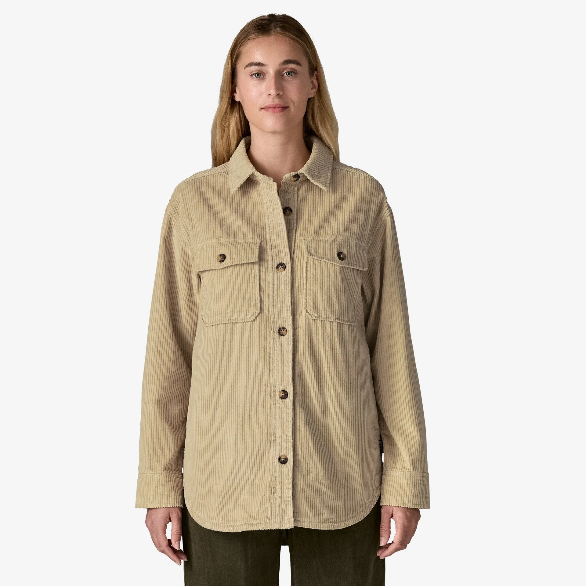 Women's Corduroy Overshirt Jacket - Image 2