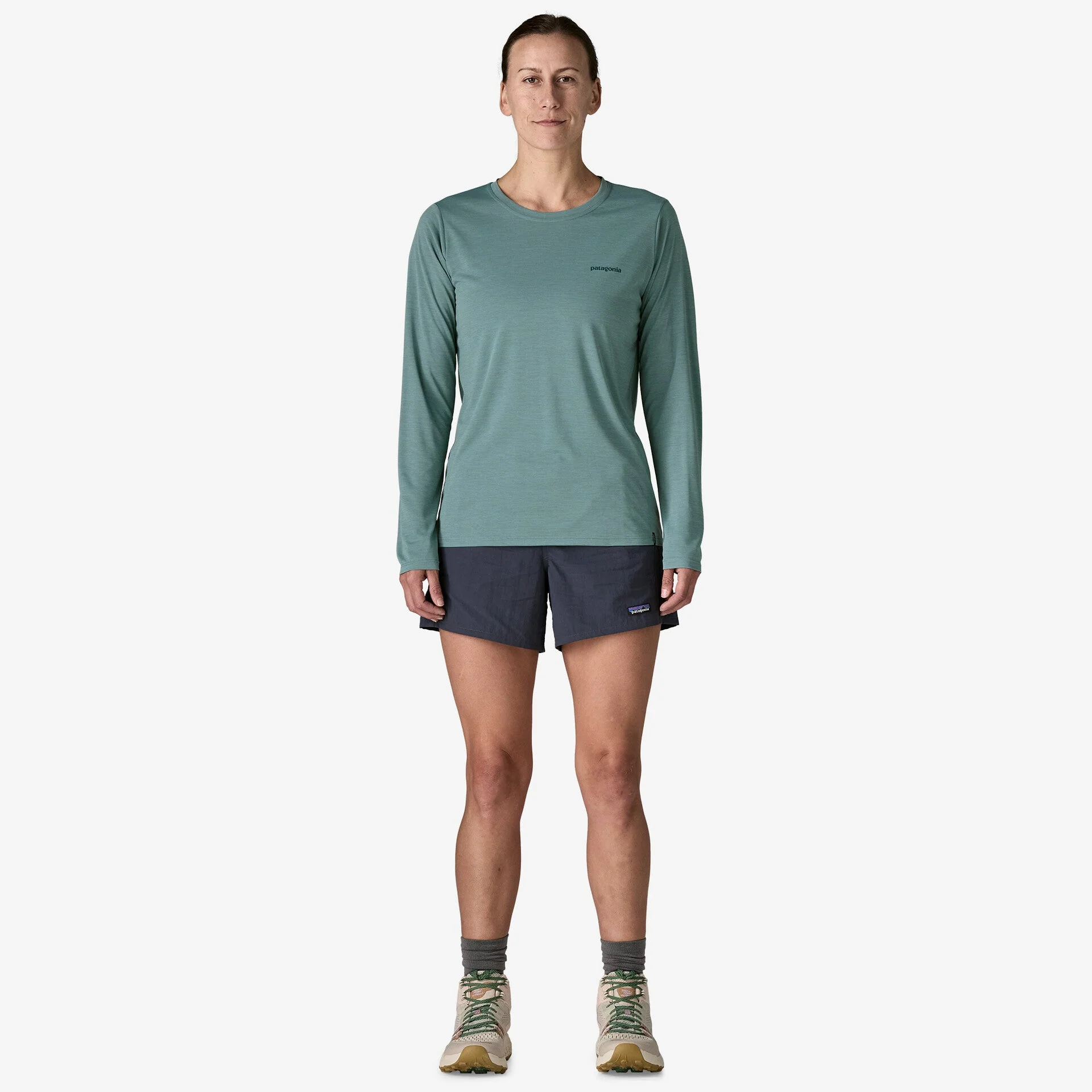 Women’s Long-Sleeved Capilene® Cool Daily Shirt - Boardshort Logo - Image 4