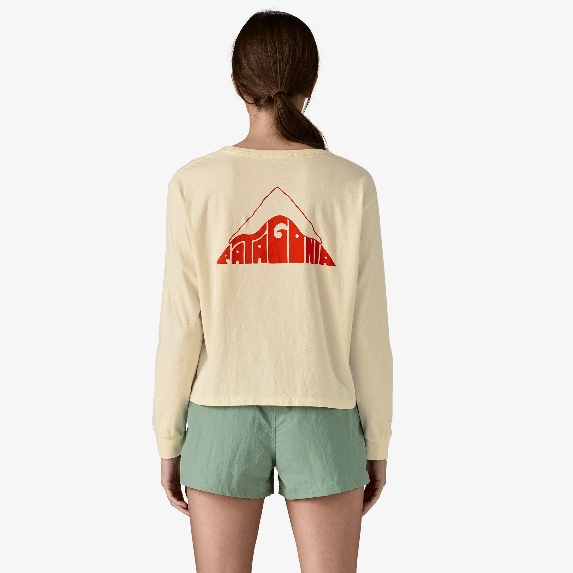 Women's Long-Sleeved Driftways Easy-Cut Organic T-Shirt - Image 3