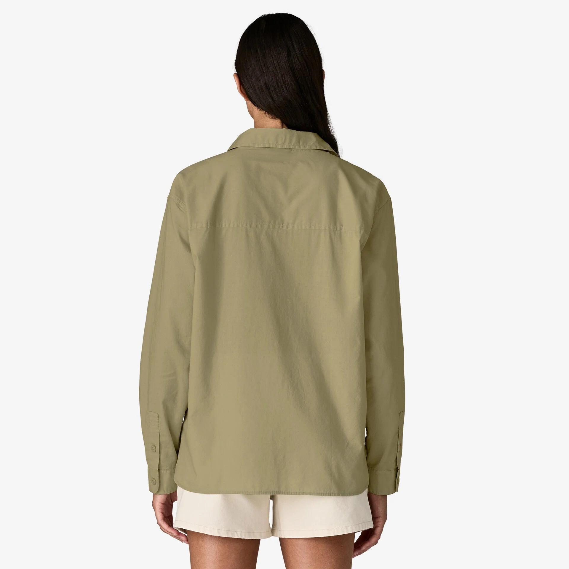 Women’s Long-Sleeved Sunrise Stream Shirt - Image 3