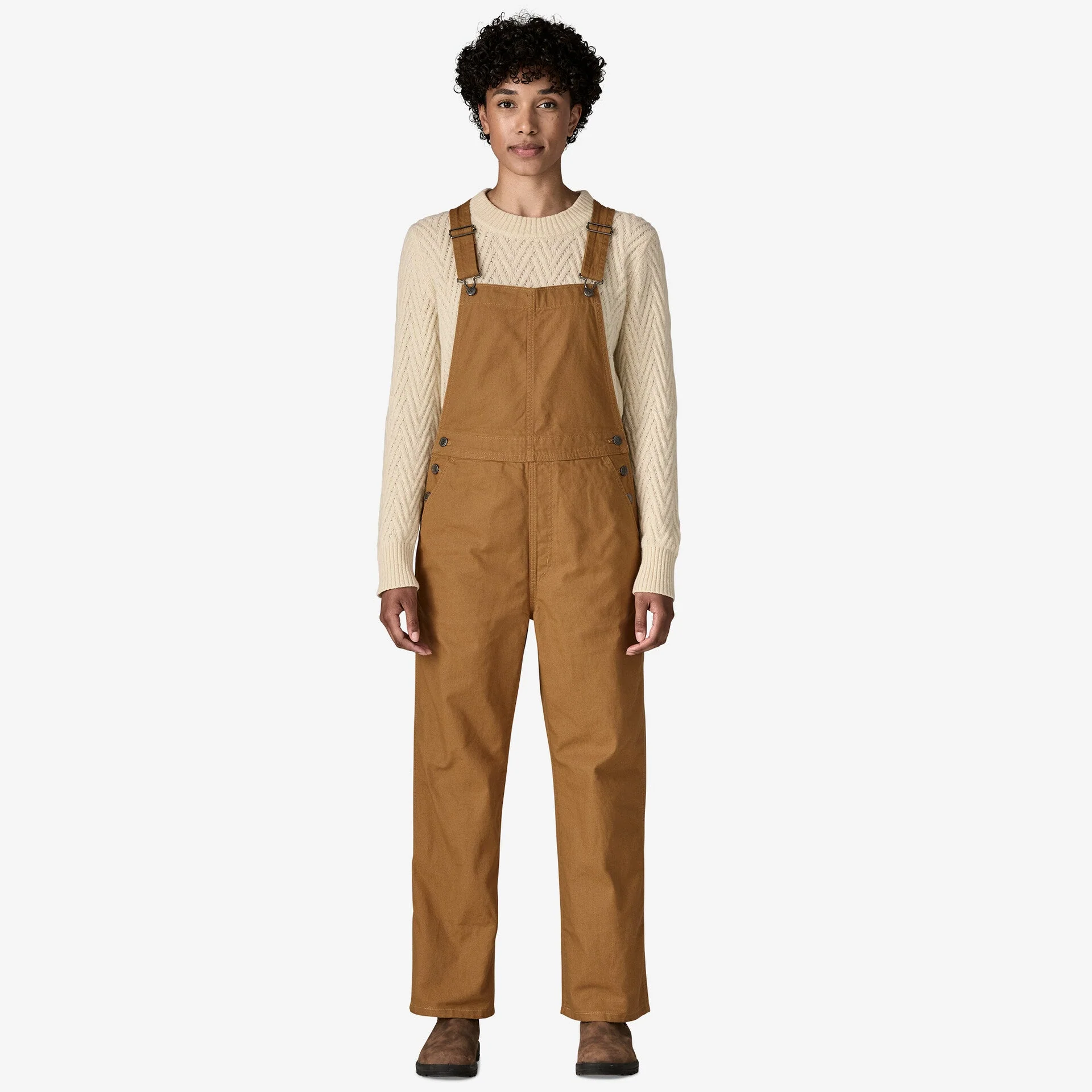 Women's Point Reyes Canvas Overalls - Image 2