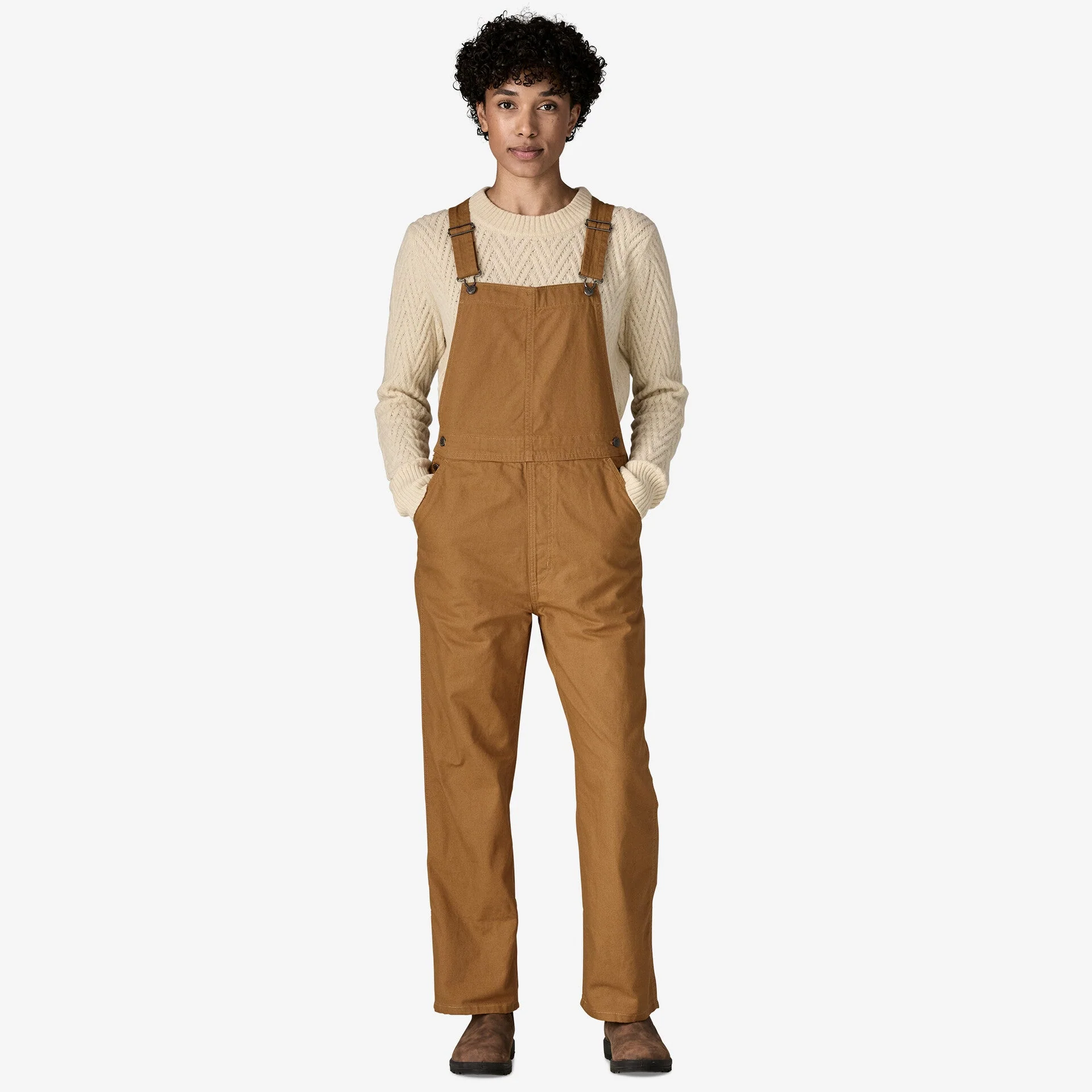 Women's Point Reyes Canvas Overalls - Image 4