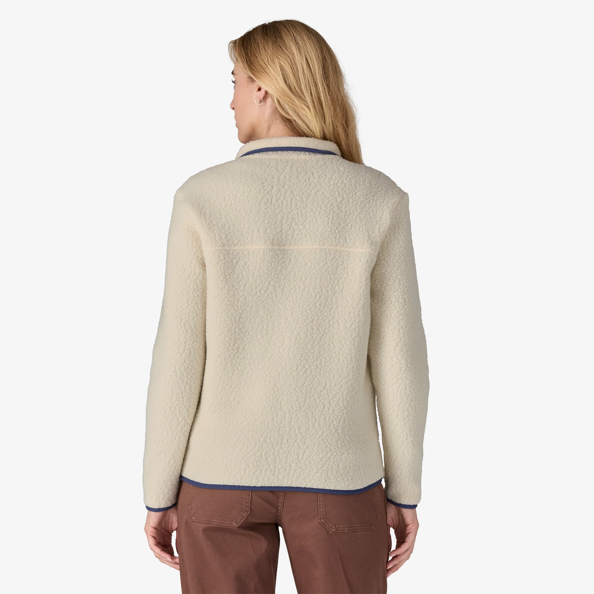 Women's Retro Pile Fleece Jacket - Image 3