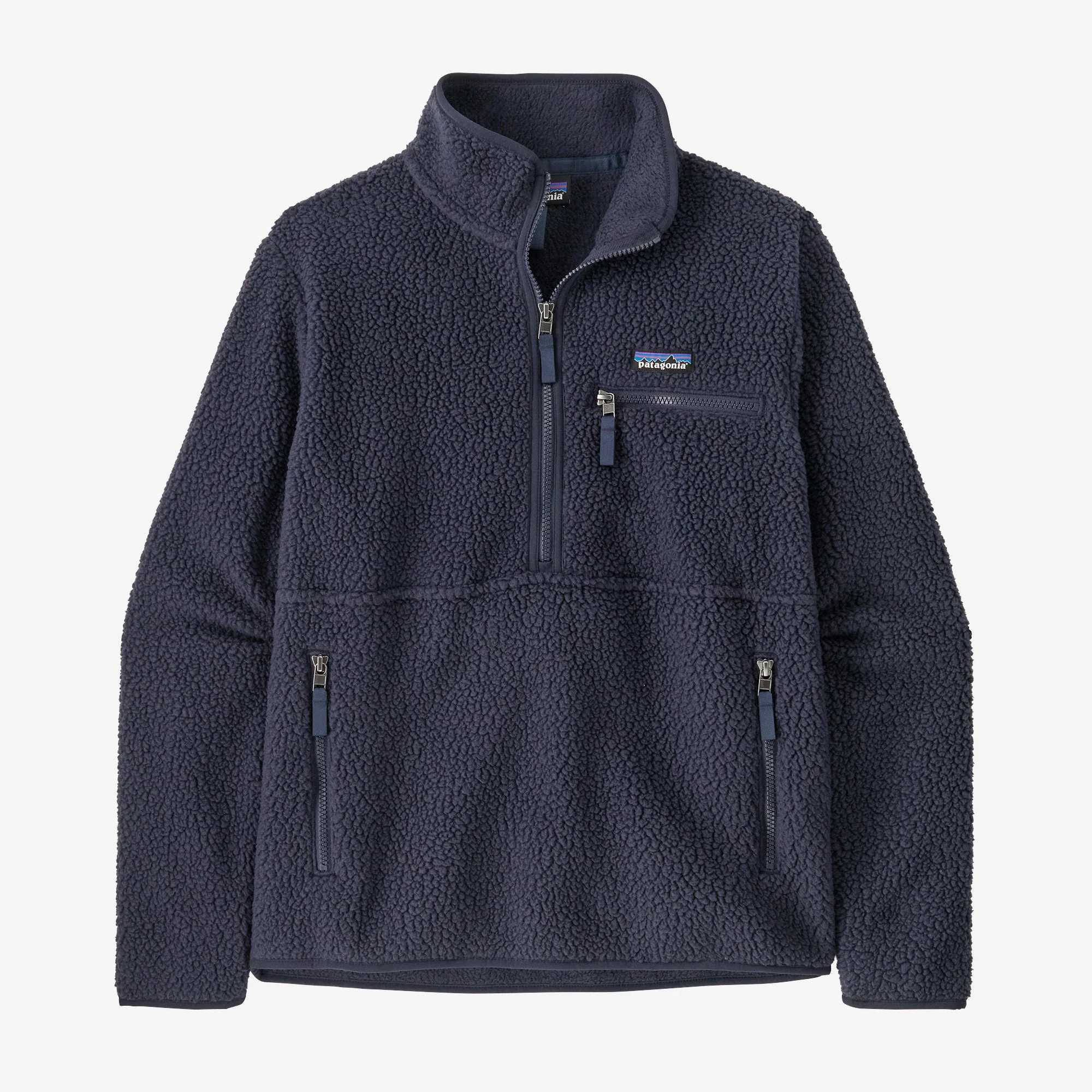 Women's Retro Pile Fleece Marsupial Pullover