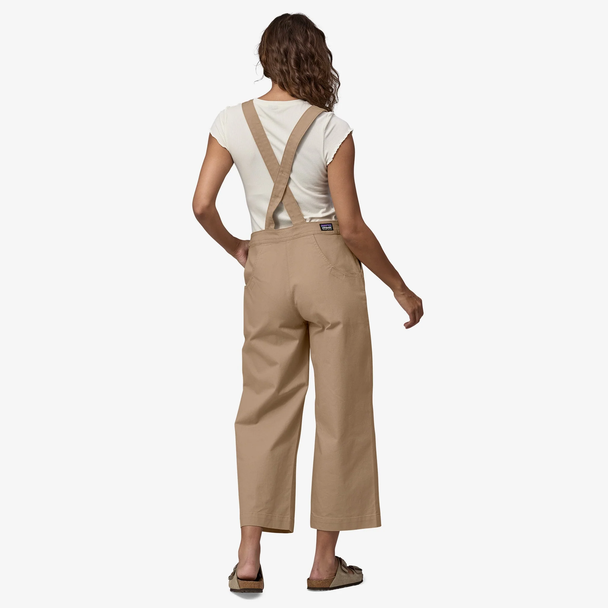 Women's Stand Up® Cropped Overalls - Image 3