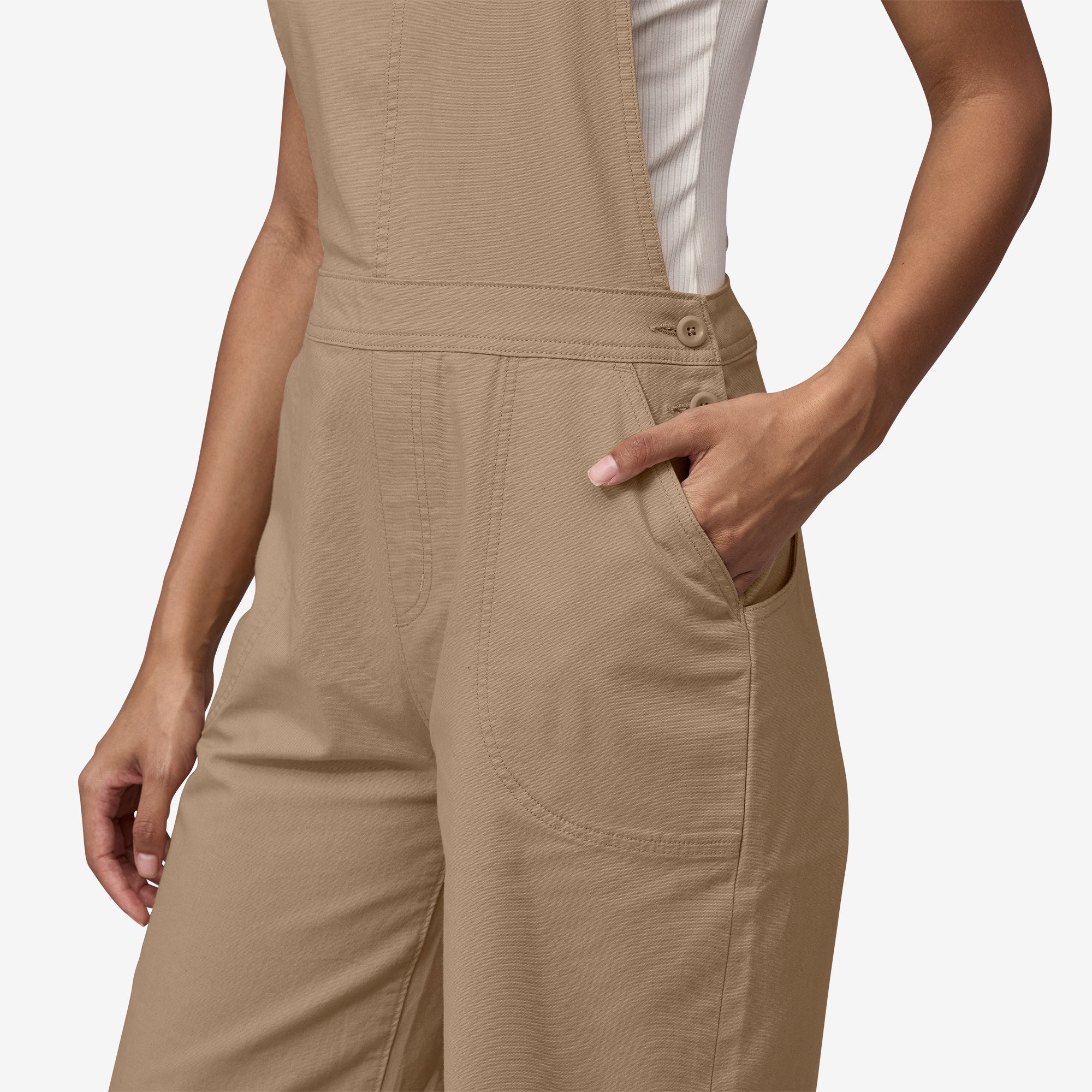Women's Stand Up® Cropped Overalls - Image 5
