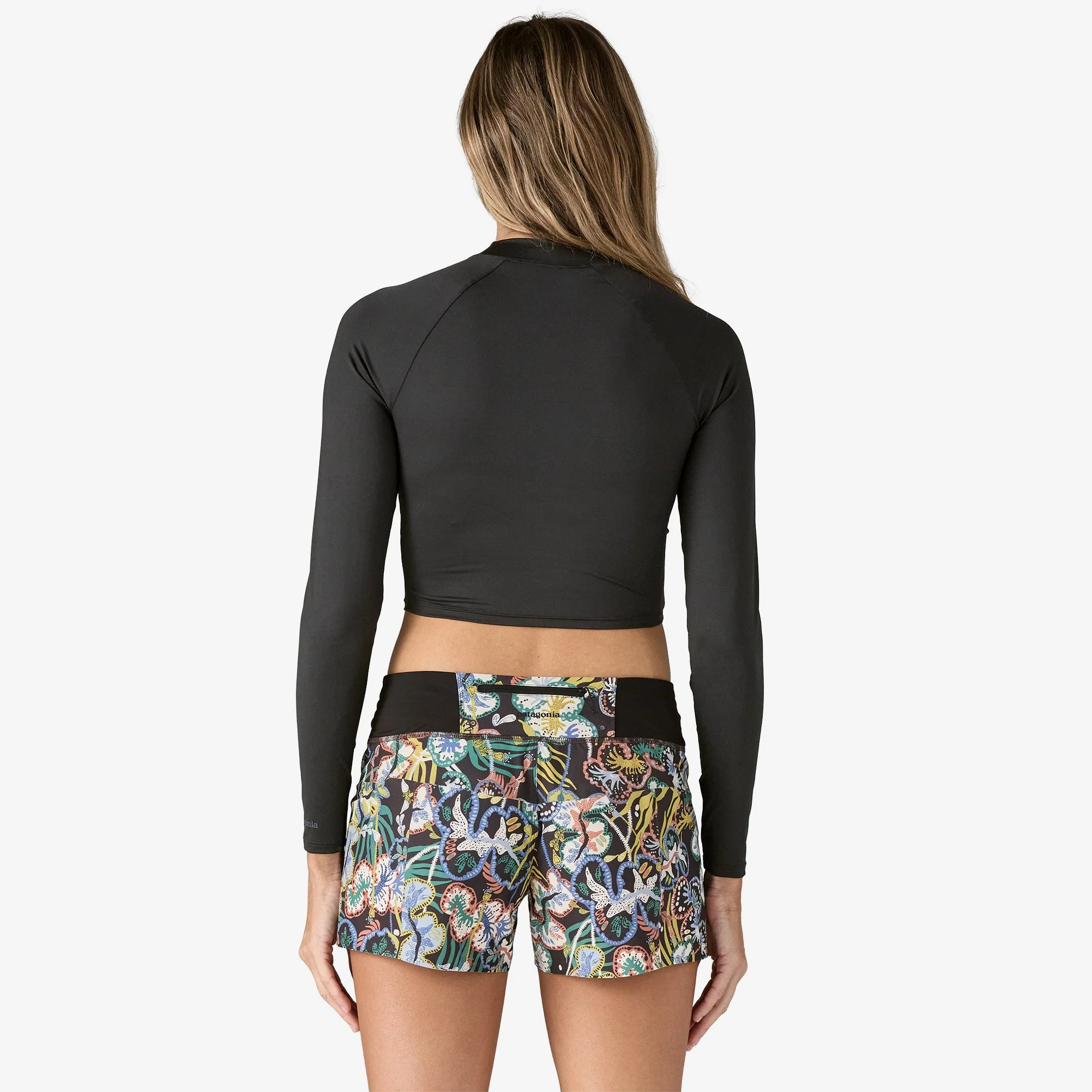 Women's Swell Seeker Cropped Rashguard - Image 3