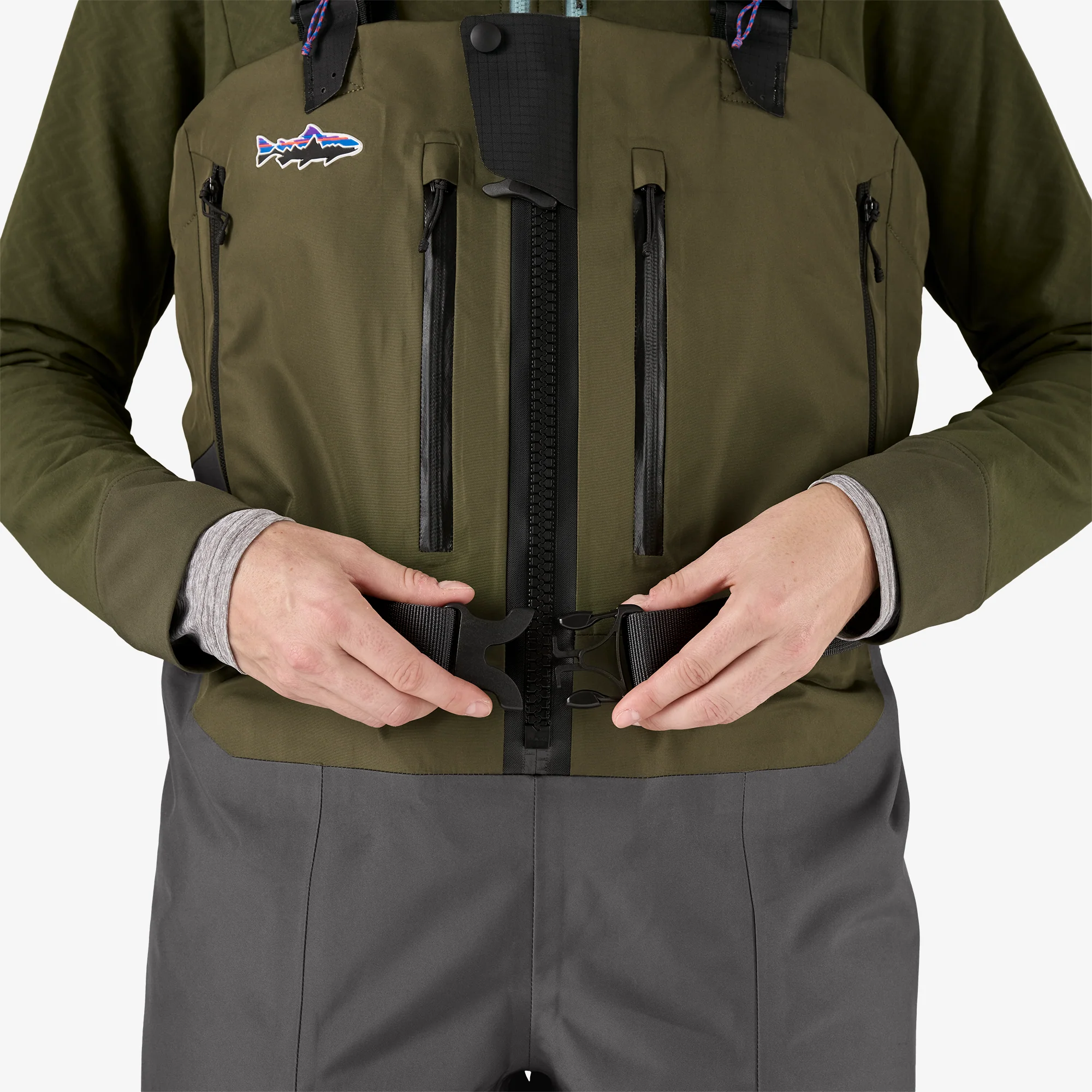 Women's Swiftcurrent® Expedition Zip-Front Waders - Image 11