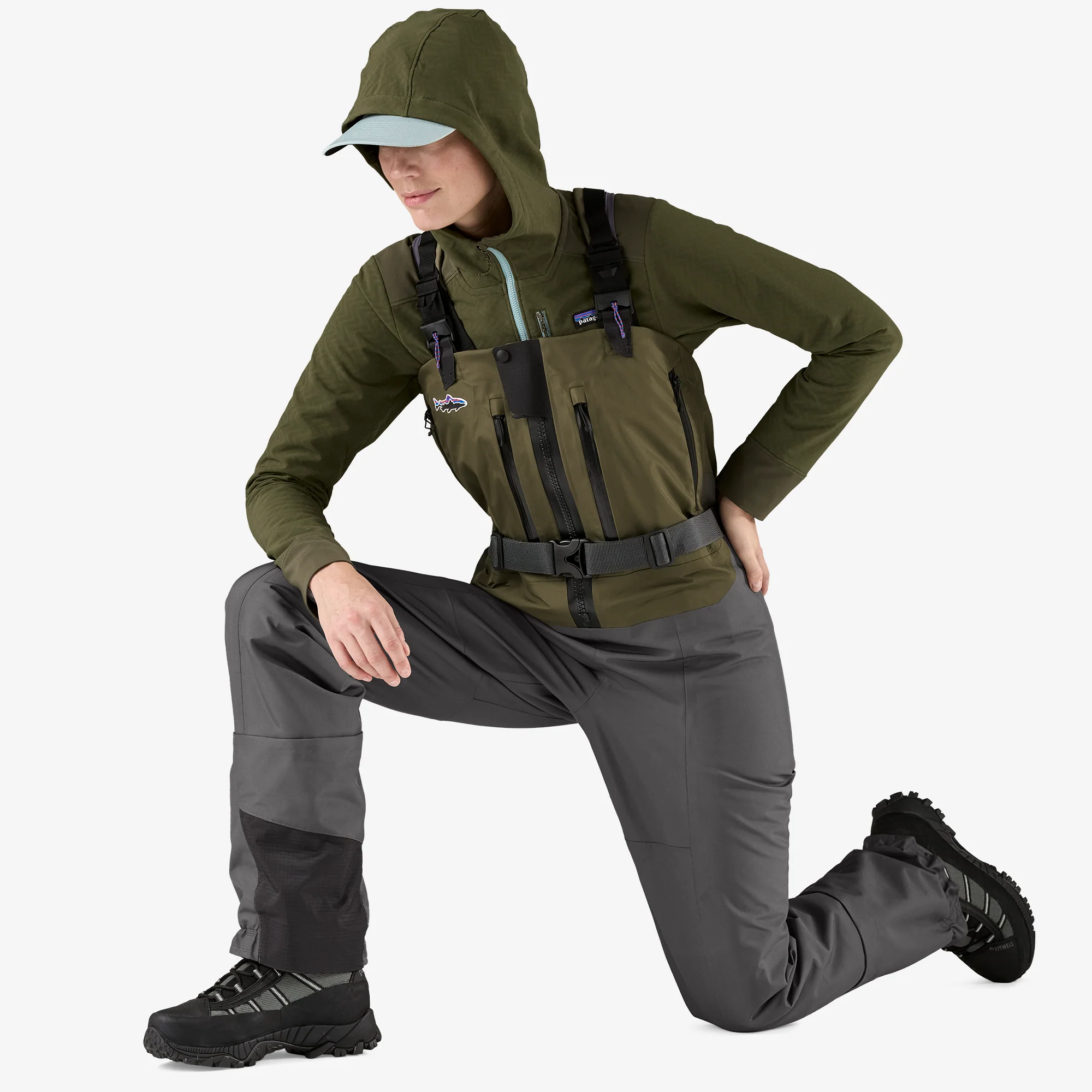 Women's Swiftcurrent® Expedition Zip-Front Waders - Image 14