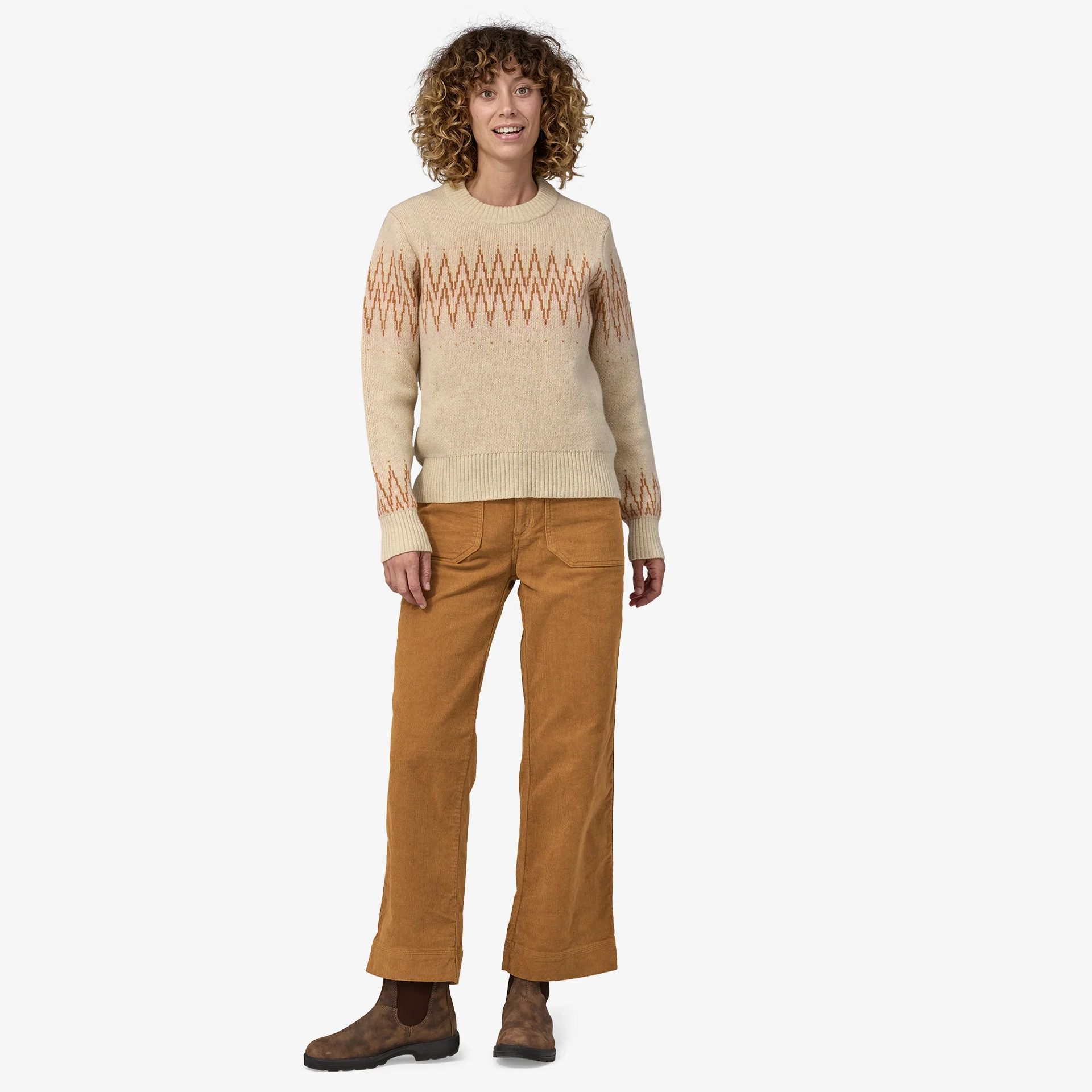 Women's Wide-Leg Corduroy Pants - Image 4